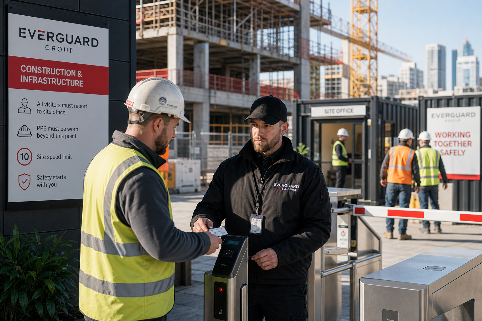 Everguard industry support for Construction & Infrastructure
