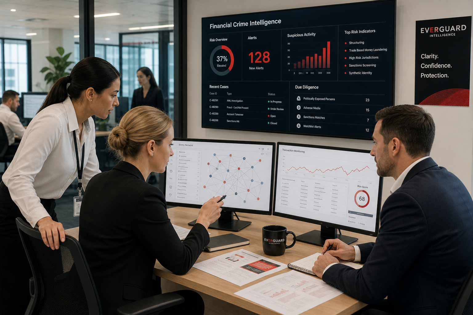 Everguard industry support for Financial Services & Fraud Risk