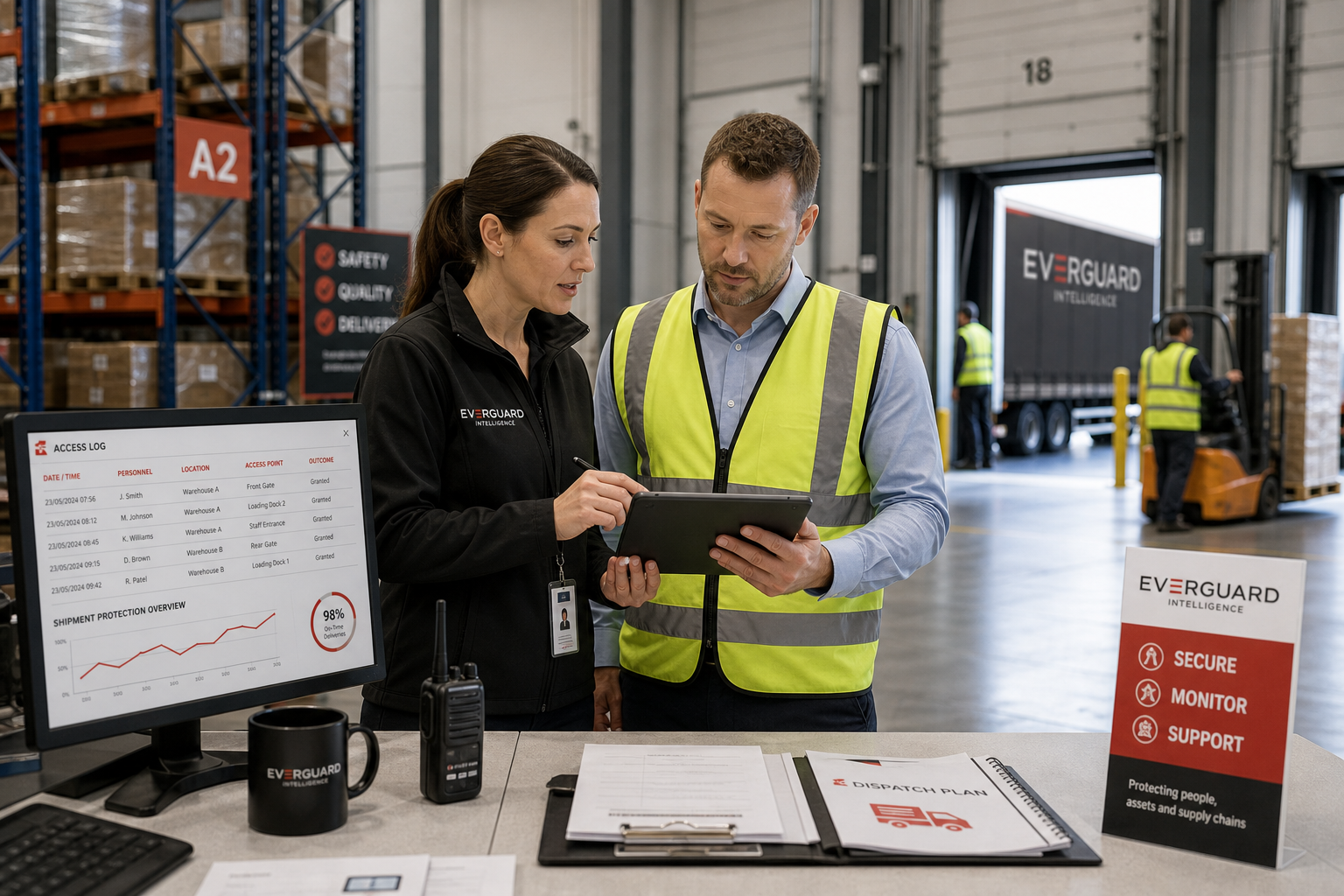 Everguard industry support for Logistics, Warehousing & Supply Chain